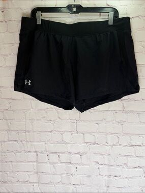 Under Armour Black Women’s Athletic‎ Running Shorts Size XL